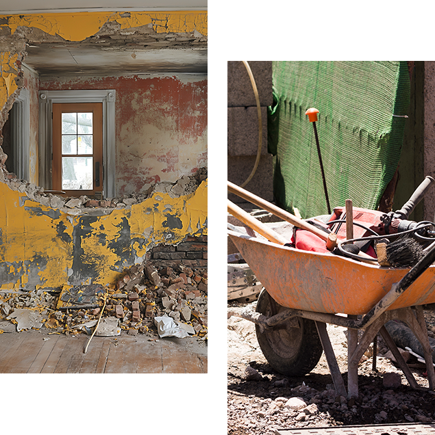 single-image Residential Demolition